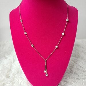 14k White Gold Necklace
